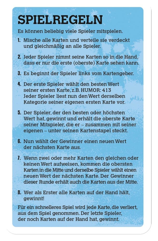 Lilo & Stitch Card Game Top Trumps *German Version* 5036905055246