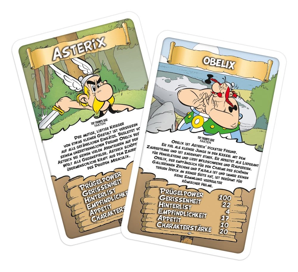 Asterix Card Game Top Trumps *German Version* 4035576064404