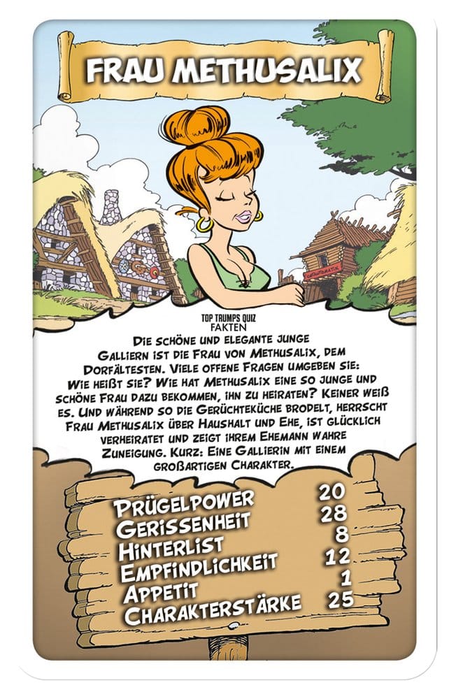 Asterix Card Game Top Trumps *German Version* 4035576064404