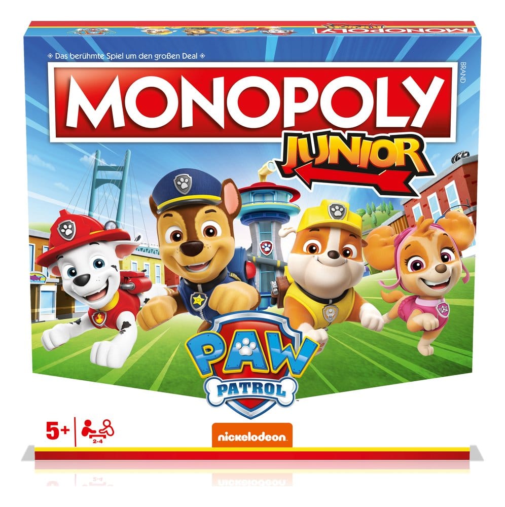 PAW Patrol Board Game Monopoly Junior *German Version* 5036905054331
