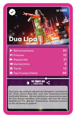 Popstars Card Game Top Trumps *German Version* 5036905060776