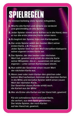 Popstars Card Game Top Trumps *German Version* 5036905060776