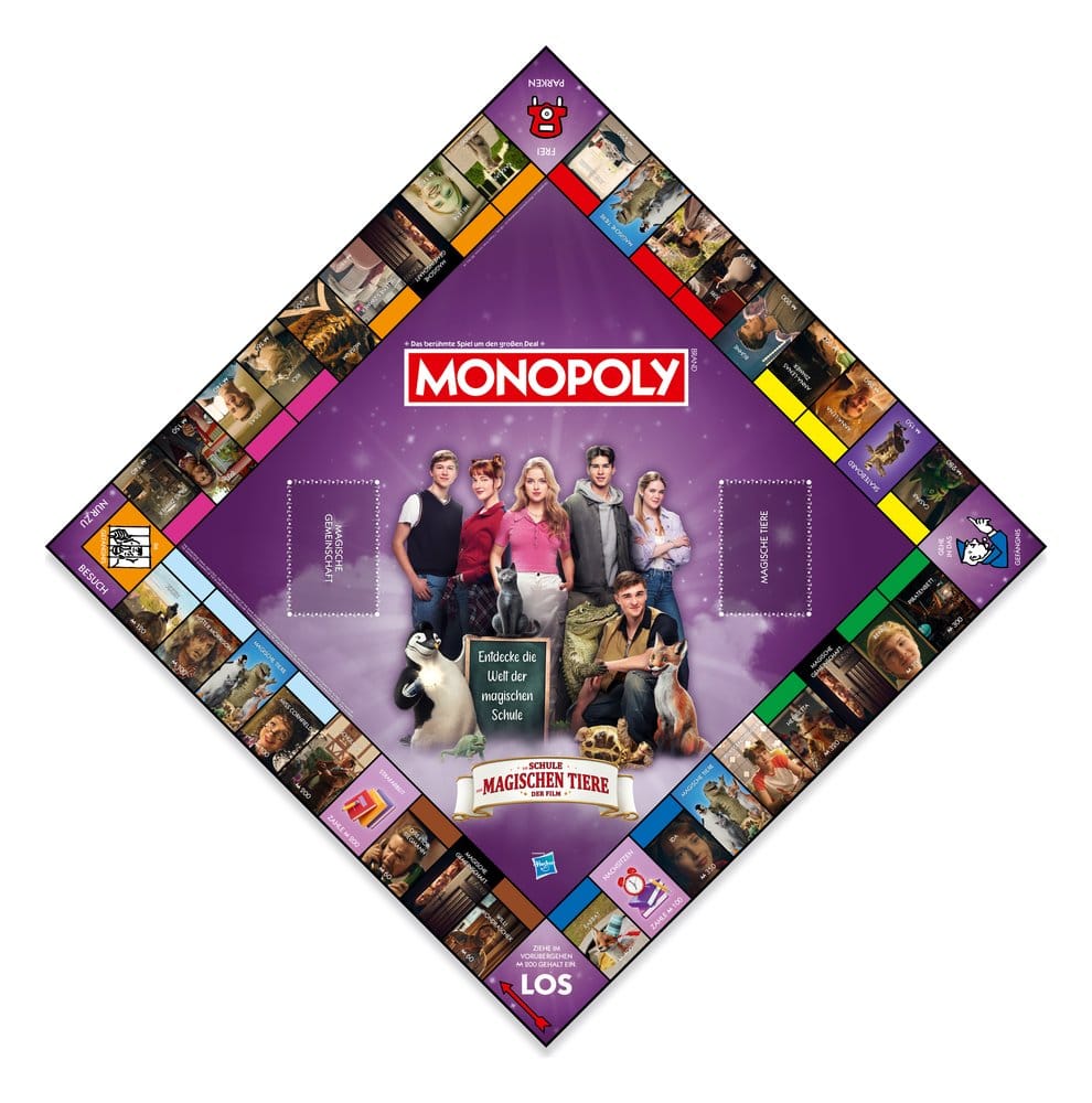 Monopoly Board Game School of Magical Animals *German Version* 5036905057738
