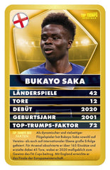 World Football Stars 6 Card Game Top Trumps *German Version* 5036905060257