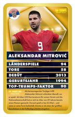 World Football Stars 6 Card Game Top Trumps *German Version* 5036905060257