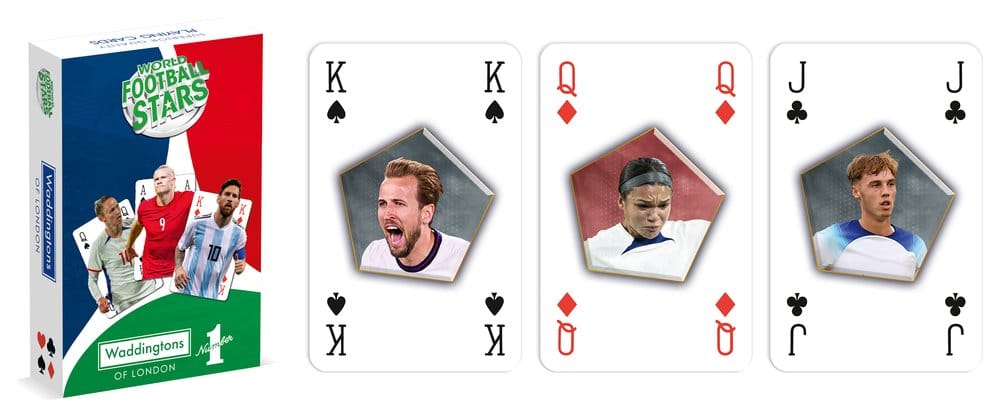World Soccer Stars No 1 Playing Cards *English Version* 5036905061094