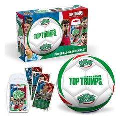 World Football Stars Top Trumps Gift Set with Football *German Version* 5036905030212
