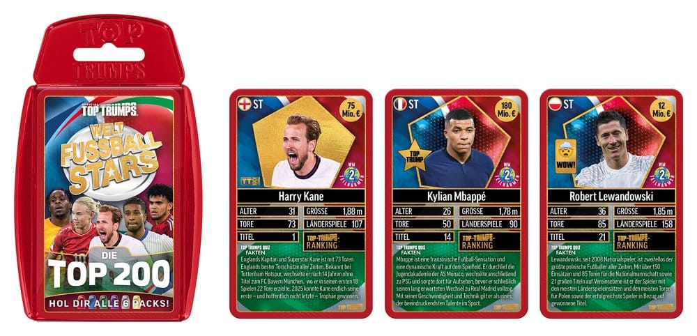 World Football Stars Card Game 200 Starter Pack *German Version* 5036905064309