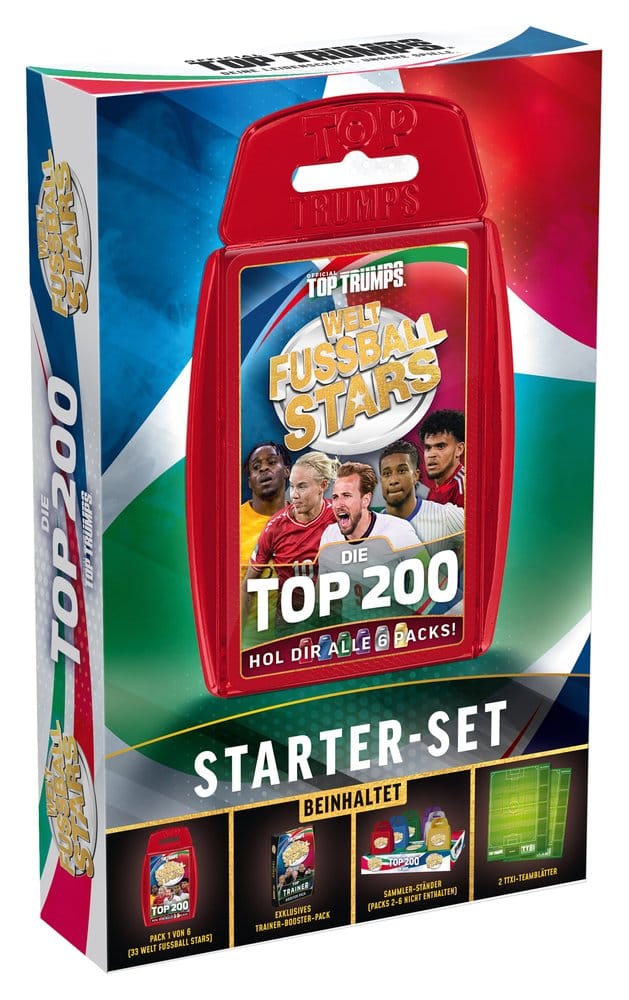 World Football Stars Card Game 200 Starter Pack *German Version* 5036905064309