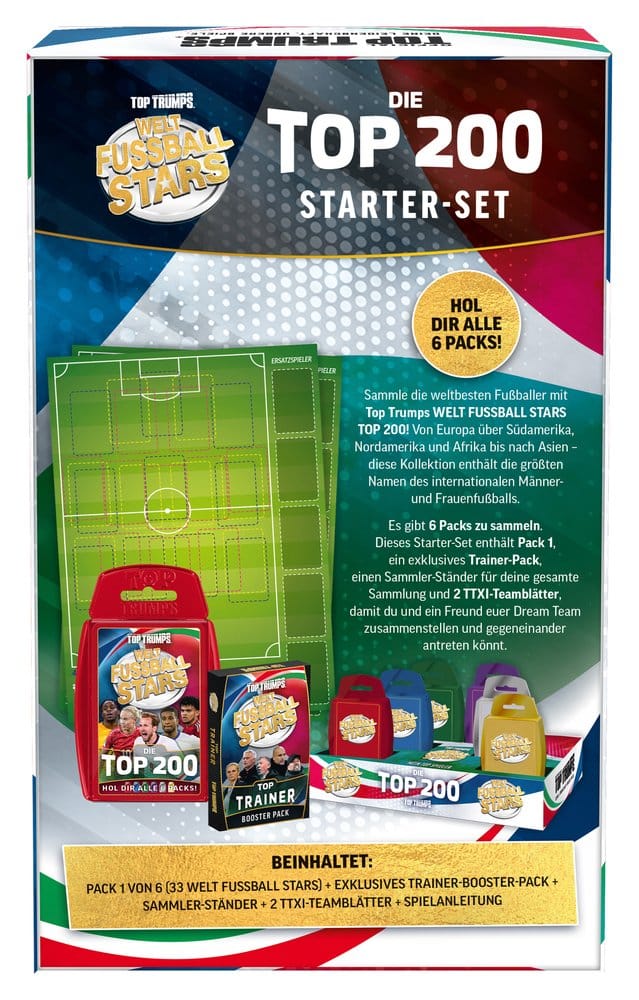 World Football Stars Card Game 200 Starter Pack *German Version* 5036905064309