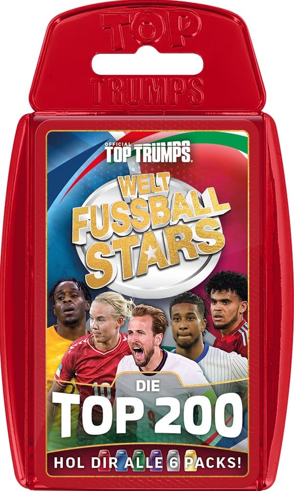 World Football Stars Card Game 200 Pack 1 *German Version* 5036905064248