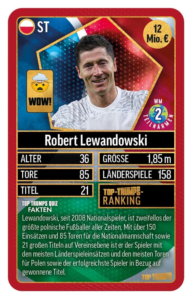 World Football Stars Card Game 200 Pack 1 *German Version* 5036905064248