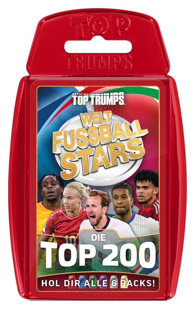 World Football Stars Card Game 200 Pack 1 *German Version* 5036905064248