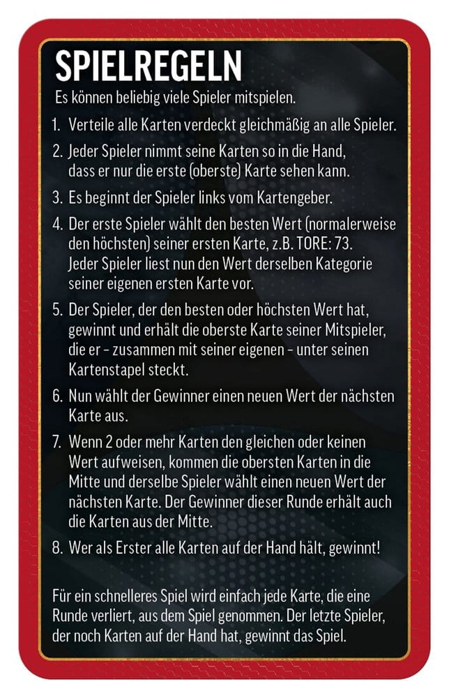 World Football Stars Card Game 200 Pack 1 *German Version* 5036905064248