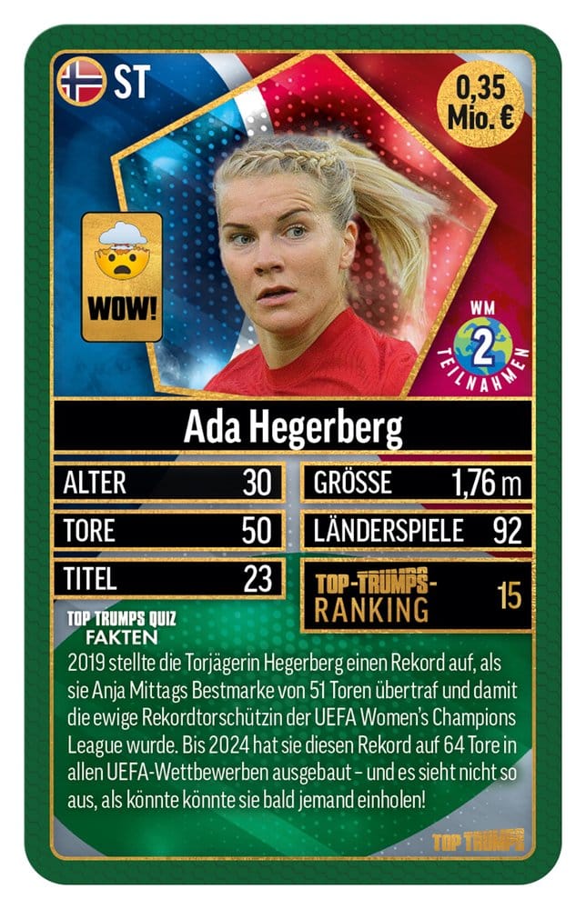 World Football Stars Card Game 200 Pack 3 *German Version* 5036905064262