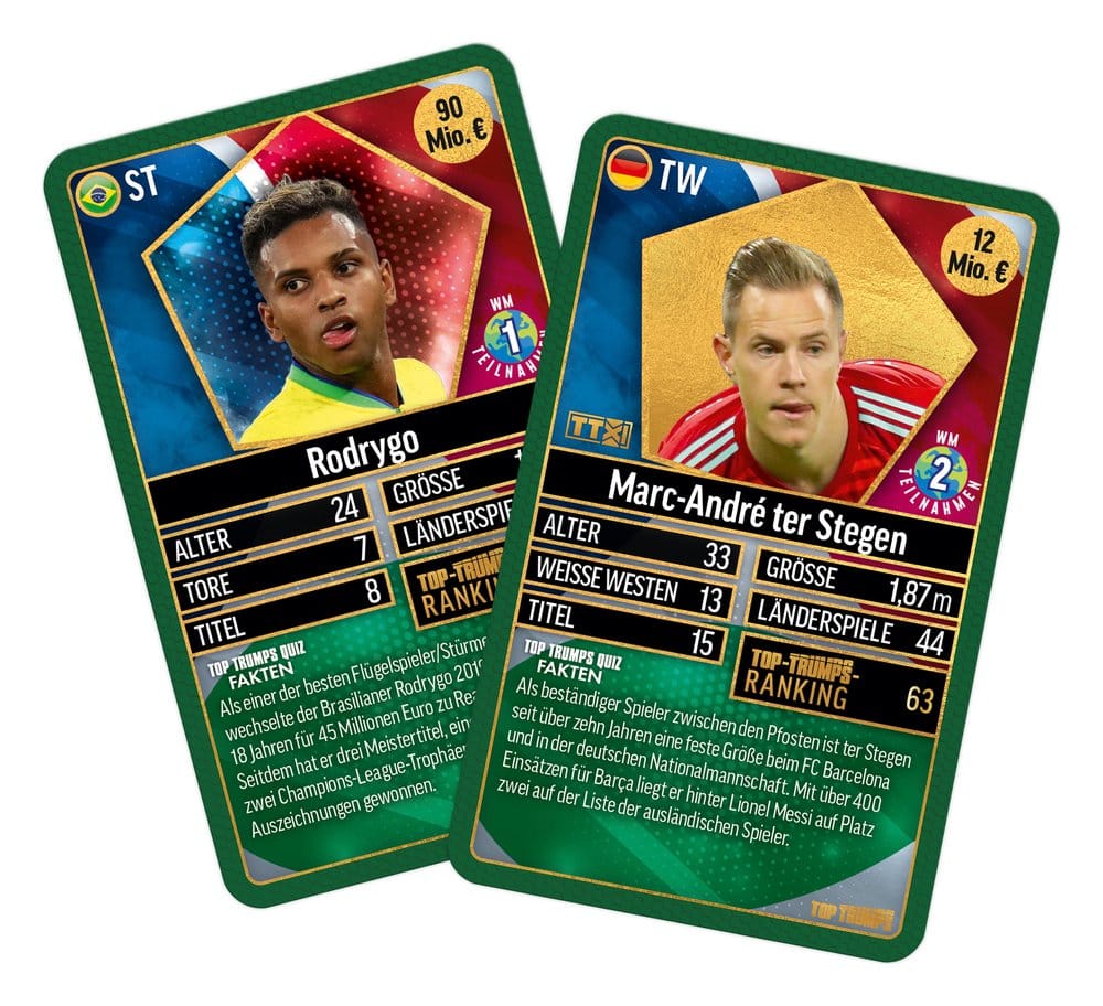 World Football Stars Card Game 200 Pack 3 *German Version* 5036905064262