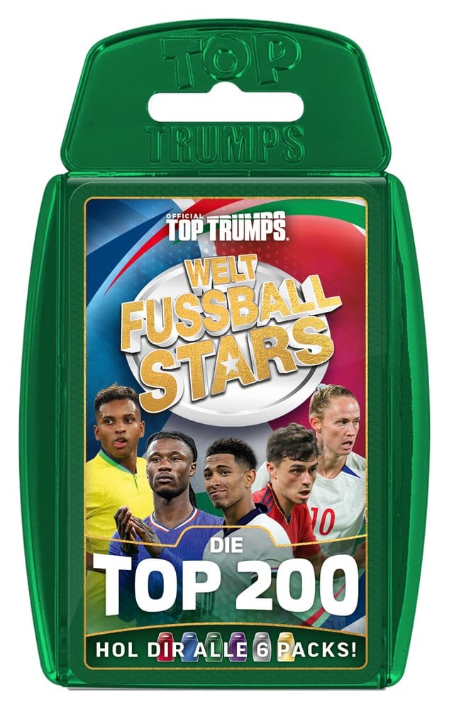 World Football Stars Card Game 200 Pack 3 *German Version* 5036905064262