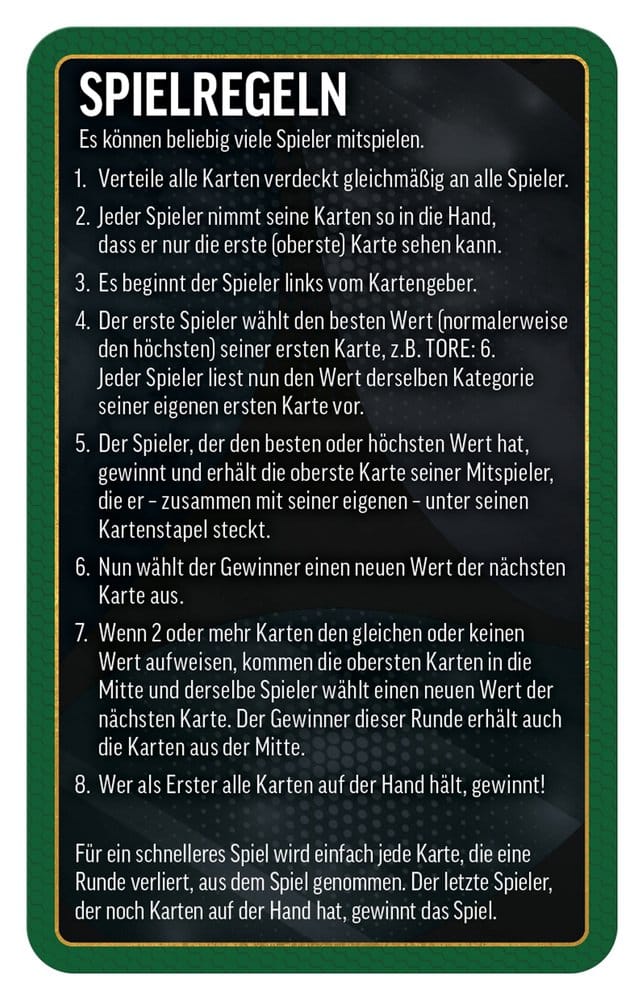 World Football Stars Card Game 200 Pack 3 *German Version* 5036905064262