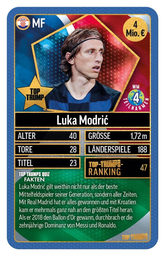 World Football Stars Card Game 200 Pack 2 *German Version* 5036905064255