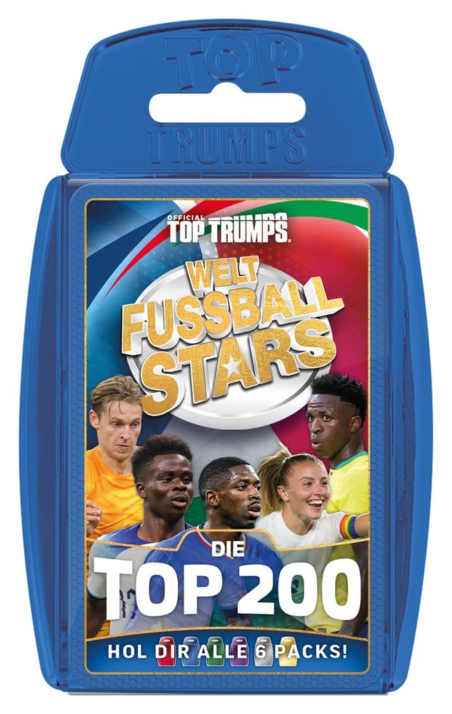 World Football Stars Card Game 200 Pack 2 *German Version* 5036905064255
