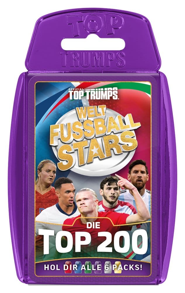 World Football Stars Card Game 200 Pack 4 *German Version* 5036905064279