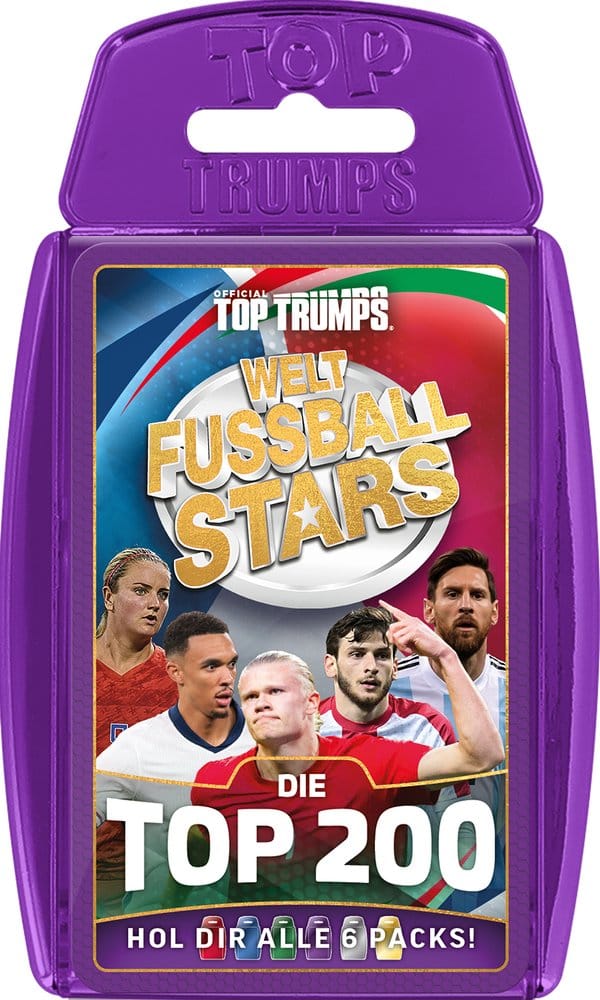World Football Stars Card Game 200 Pack 4 *German Version* 5036905064279