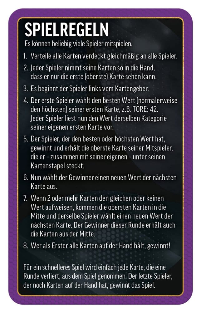 World Football Stars Card Game 200 Pack 4 *German Version* 5036905064279