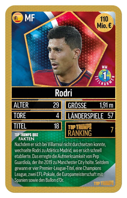 World Football Stars Card Game 200 Pack 6 *German Version* 5036905064293