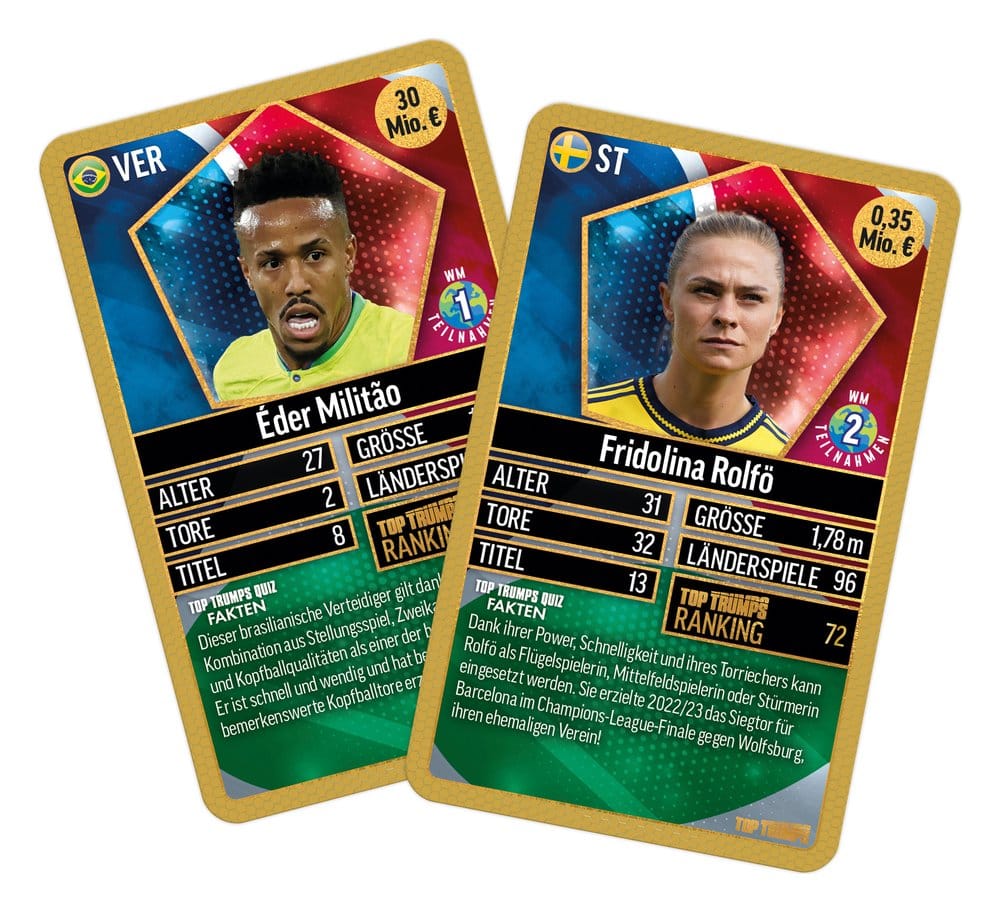 World Football Stars Card Game 200 Pack 6 *German Version* 5036905064293