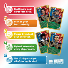World Football Stars Card Game 200 Pack 6 *German Version* 5036905064293