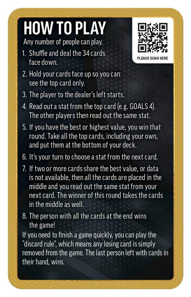World Football Stars Card Game 200 Pack 6 *German Version* 5036905064293