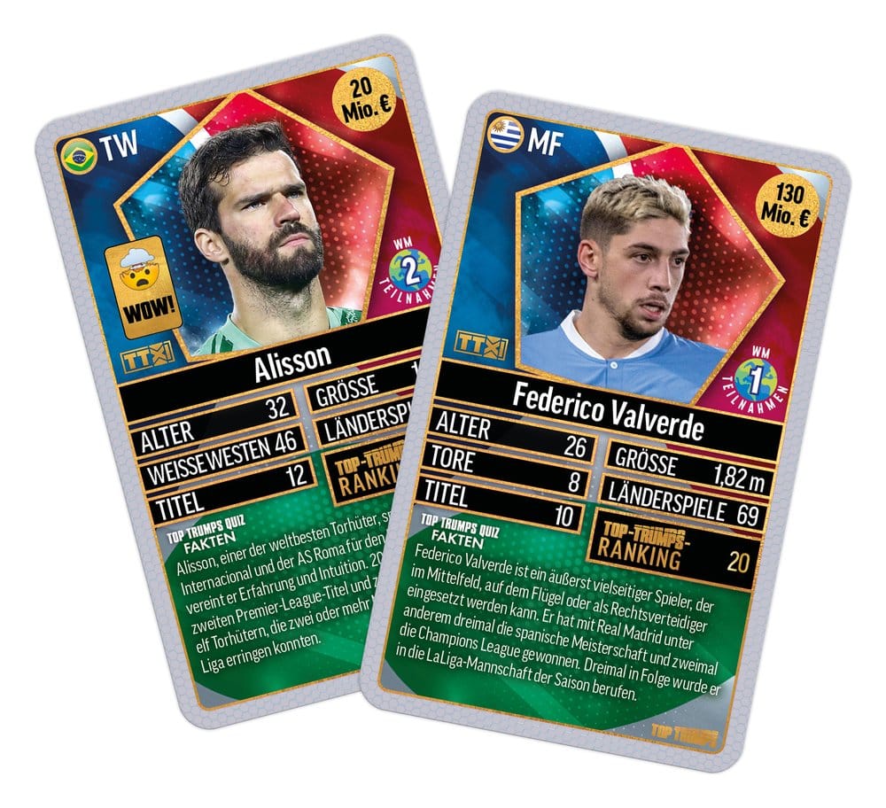 World Football Stars Card Game 200 Pack 5 *German Version* 5036905064286