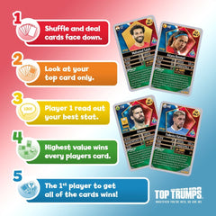 World Football Stars Card Game 200 Pack 5 *German Version* 5036905064286