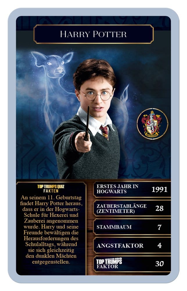 Harry Potter Card Game Top Trumps Witches and Wizards New Version *German Version* 5036905065672