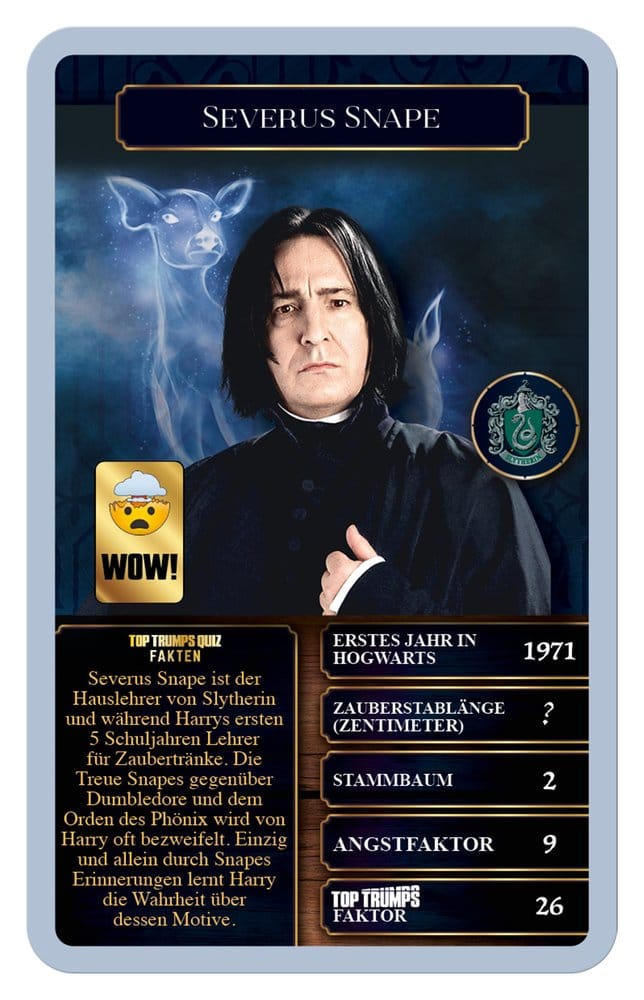 Harry Potter Card Game Top Trumps Witches and Wizards New Version *German Version* 5036905065672