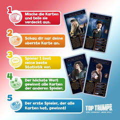 Harry Potter Card Game Top Trumps Witches and Wizards New Version *German Version* 5036905065672