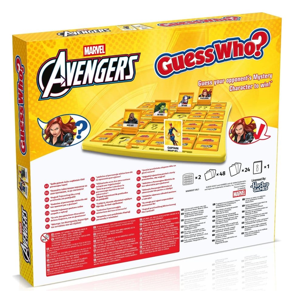 Marvel Board Game Guess Who? Avengers 5036905064019