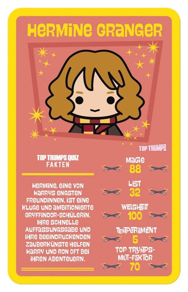 Harry Potter Card Game Top Trumps Chibi Style *German Version* 5036905030144