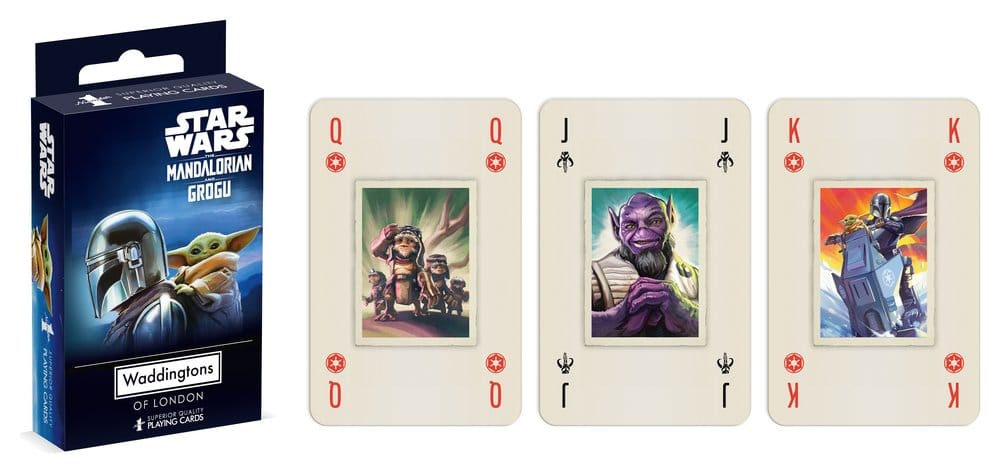 Star Wars Playing Cards The Mandalorian and Grogu *English Version* 5036905064668