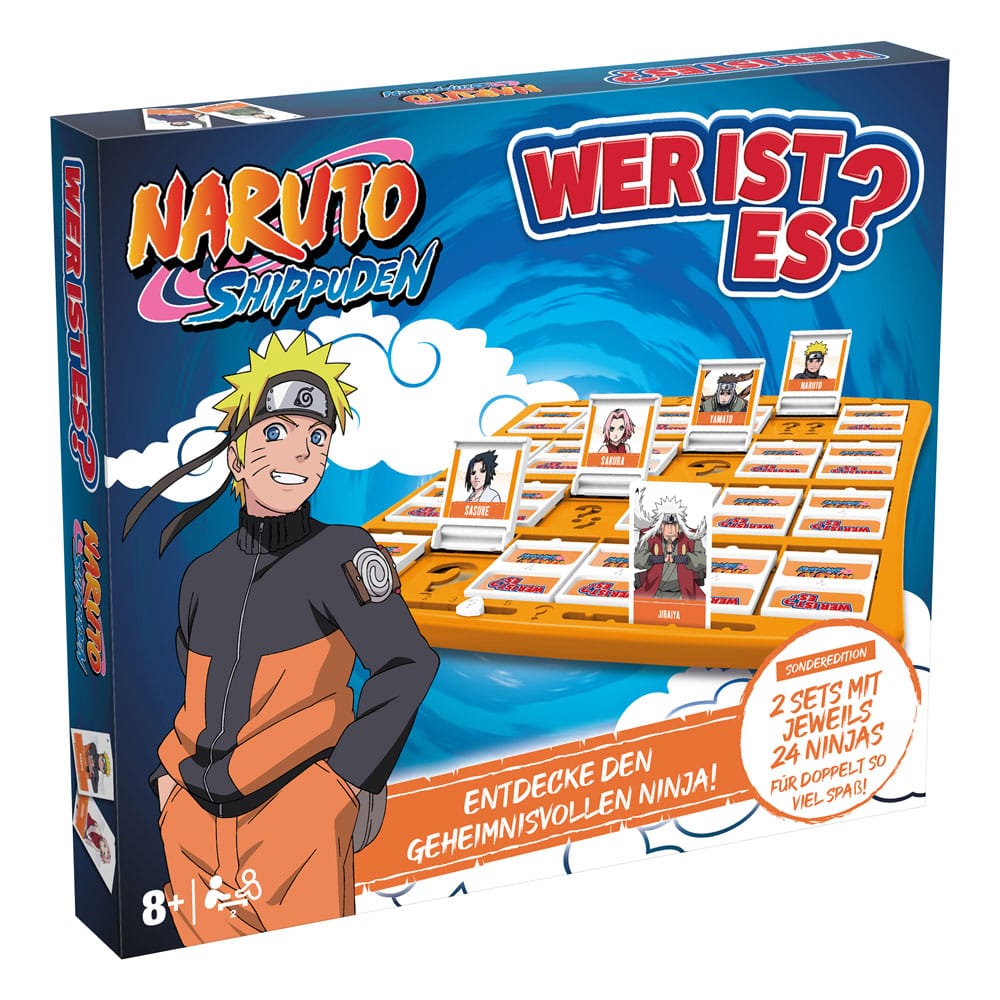 Naruto Board Game Guess Who Berühmte Gebäude *German Version* 5036905062084