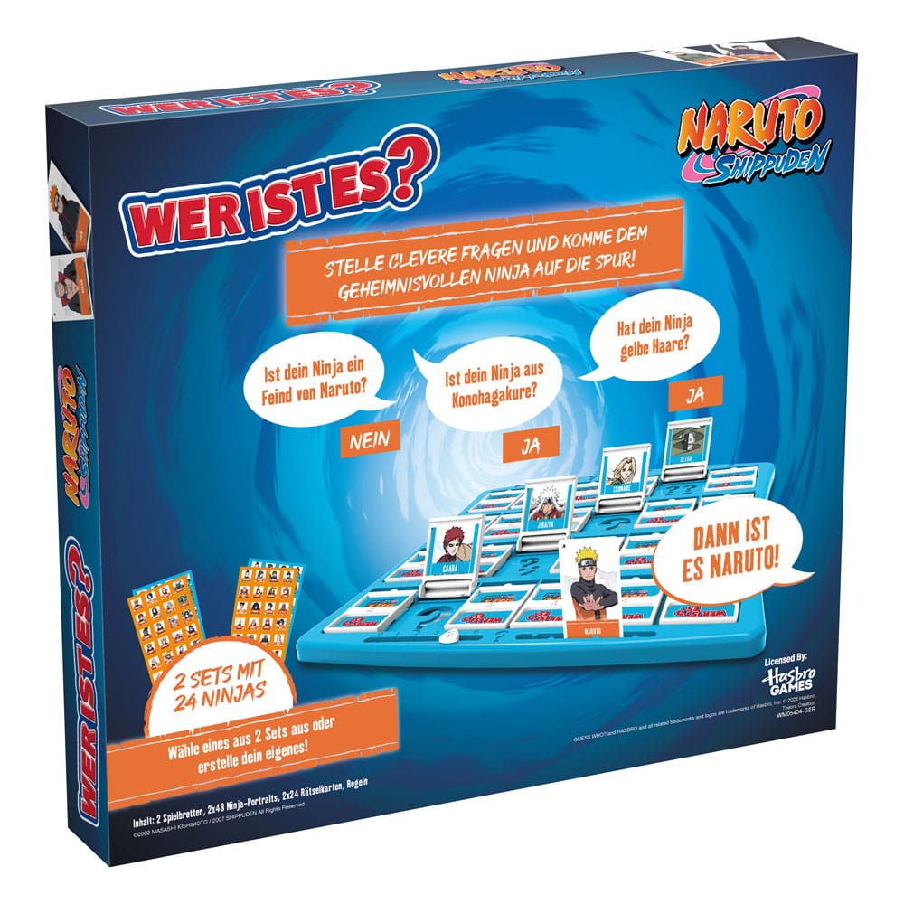 Naruto Board Game Guess Who Berühmte Gebäude *German Version* 5036905062084