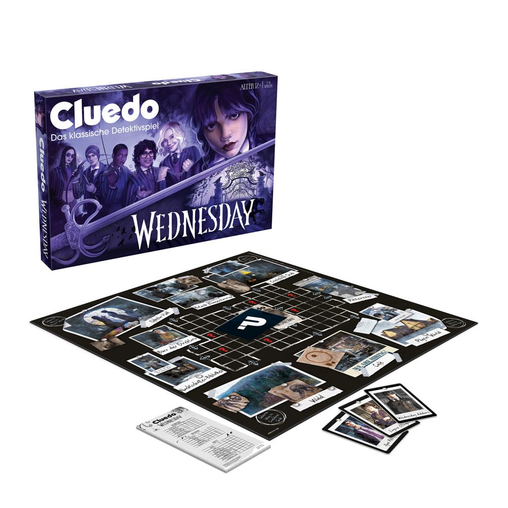 Wednesday Board Game Clue *German Version* 5036905062138