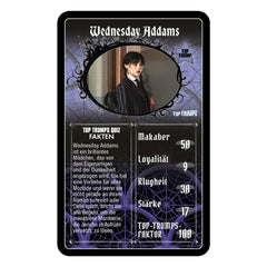 Wednesday Kartenspiel Top Trumps *Deutsche Version*Wednesday Card Game Top Trumps *German Version*Wednesday jeu de cartes Top Trumps *ALLEMAND*Wednesday Juego de cartas Top Trumps *Edición Alemán* 5036905062350