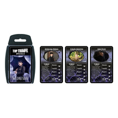 Wednesday Kartenspiel Top Trumps *Deutsche Version*Wednesday Card Game Top Trumps *German Version*Wednesday jeu de cartes Top Trumps *ALLEMAND*Wednesday Juego de cartas Top Trumps *Edición Alemán* 5036905062350