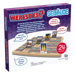 Board Game Guess Who Berühmte Gebäude *German Version* 5036905062251