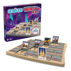 Board Game Guess Who Berühmte Gebäude *German Version* 5036905062251