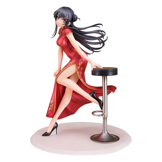 Rascal Does Not Dream of Bunny Girl Senpai Statue 1/7 Mai Sakurajima Chinese Dress Ver. 22 cm 4562177700566