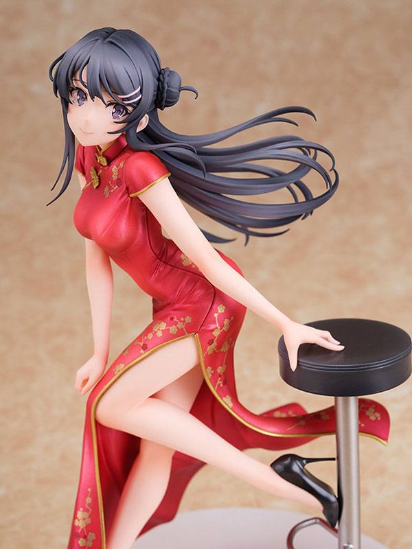 Rascal Does Not Dream of Bunny Girl Senpai Statue 1/7 Mai Sakurajima Chinese Dress Ver. 22 cm 4562177700566