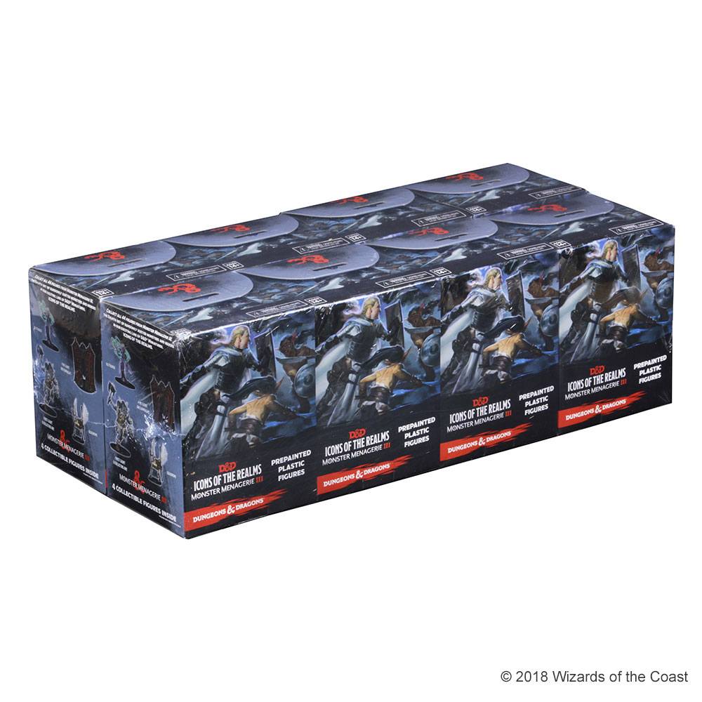 D&D Icons of the Realms: Monster Menagerie 3 Booster Brick (8) 0634482728956