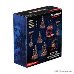 D&D Icons of the Realms: Volo & Mordenkainen's Foes - Premium Set Elder Brain & Stalagmites 0634482739440